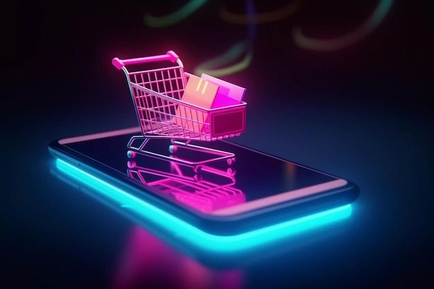 Custom mobile shopping application demonstrating an AI-powered personalized product discovery feed and secure instant-checkout module.